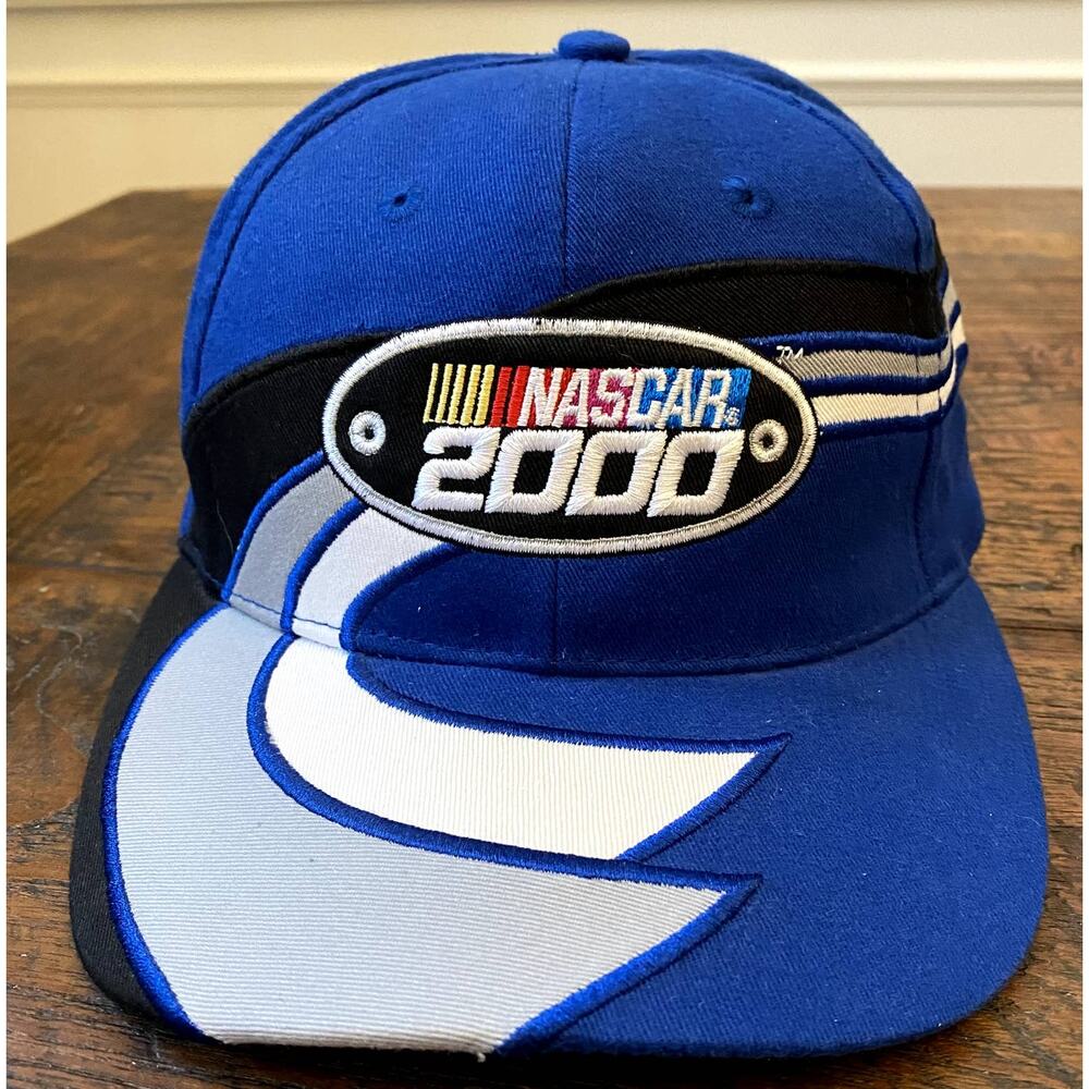 Vintage NASCAR 2000 embroidered snapback adjustable hat/cap y2k